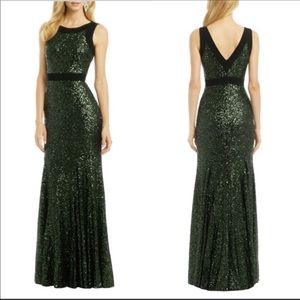 Badgley Mischka Take The Stage Gown - size 8